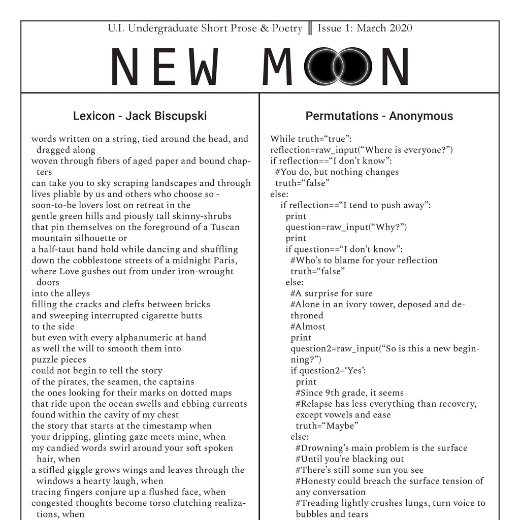 New Moon Issue 1
