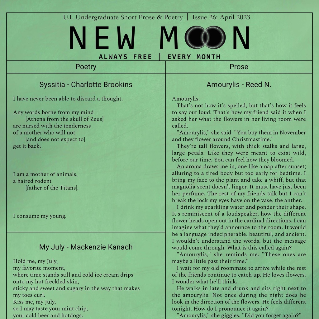 First page of issue 26