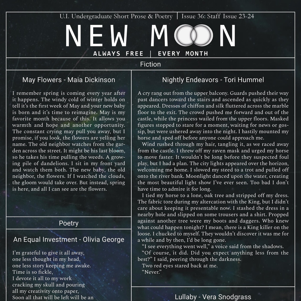 First page of issue 36